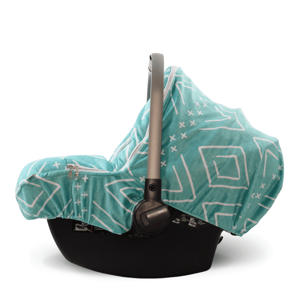Winter - Dusty Teal Mudcloth - Gliz Design