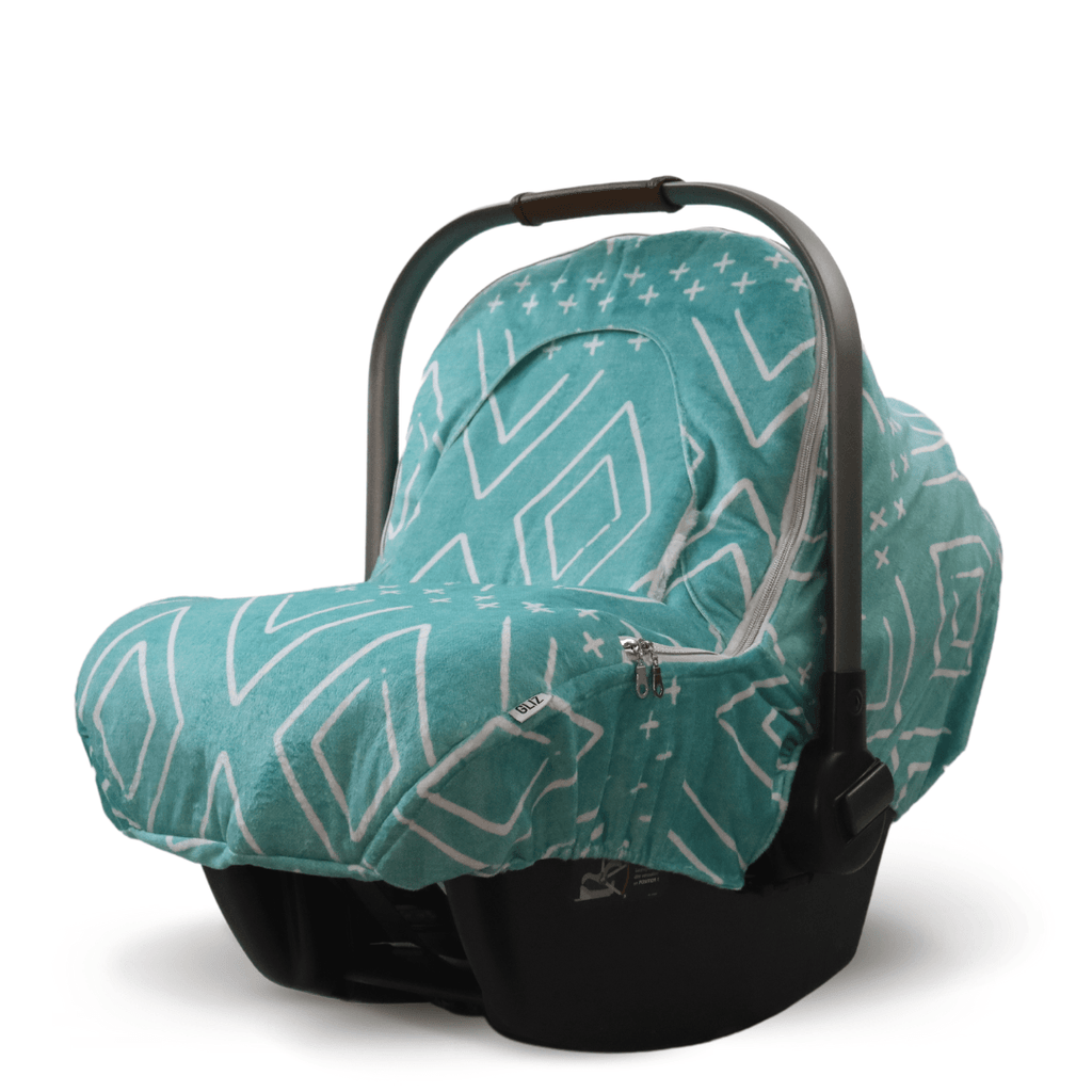 Winter - Dusty Teal Mudcloth - Gliz Design