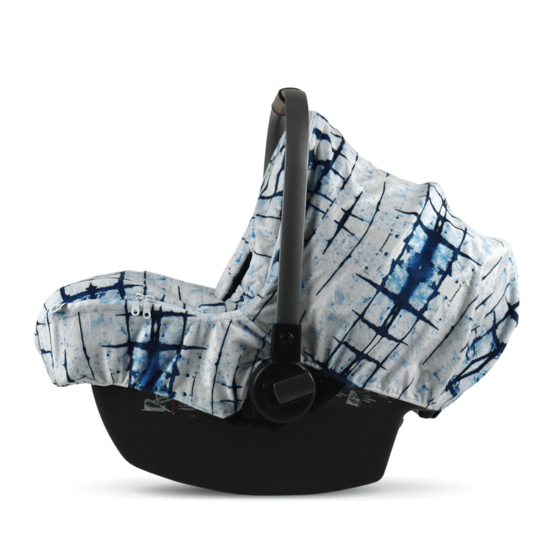 Winter - Faded Indigo Shibori - Gliz Design