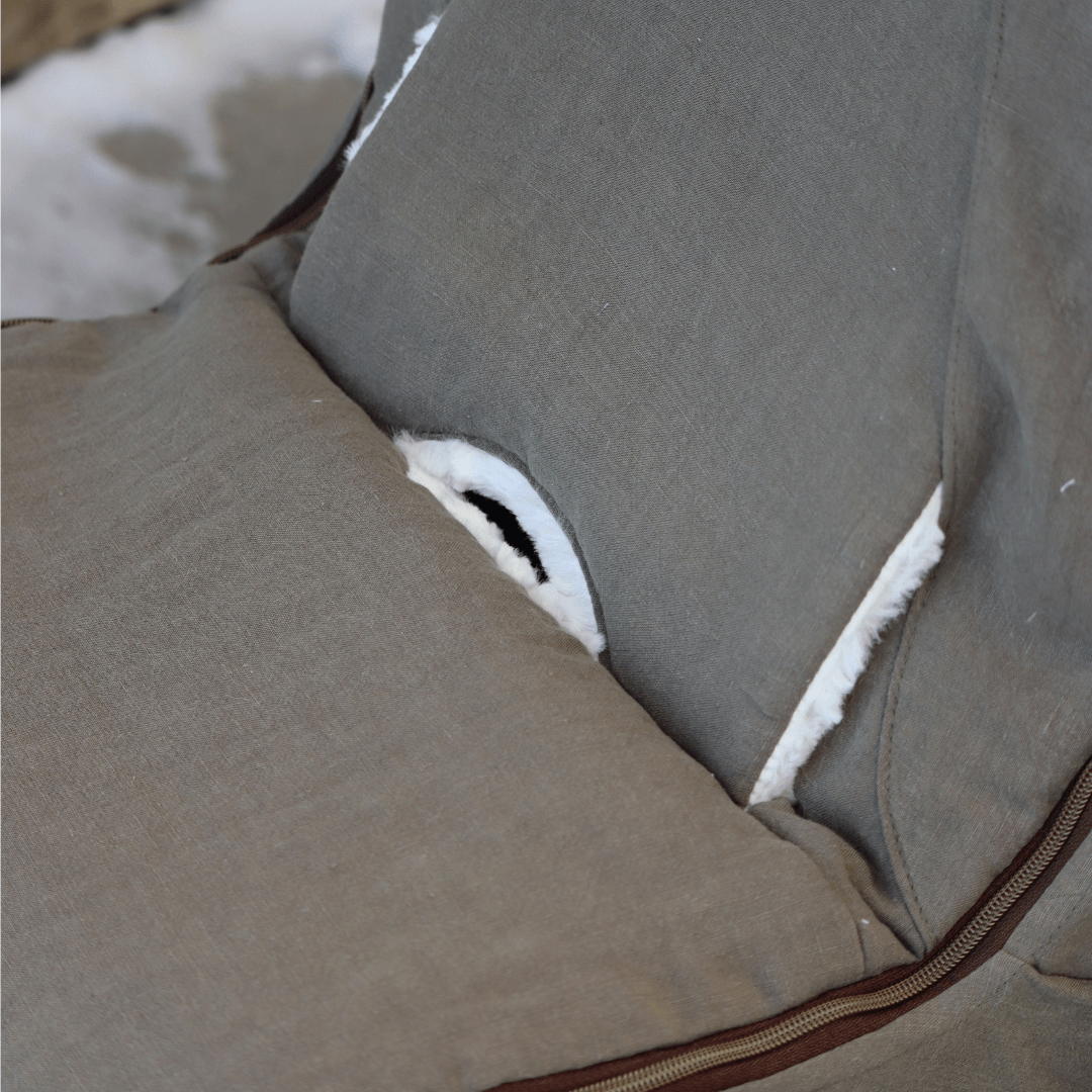 Winter Linen - Khaki - Gliz Design