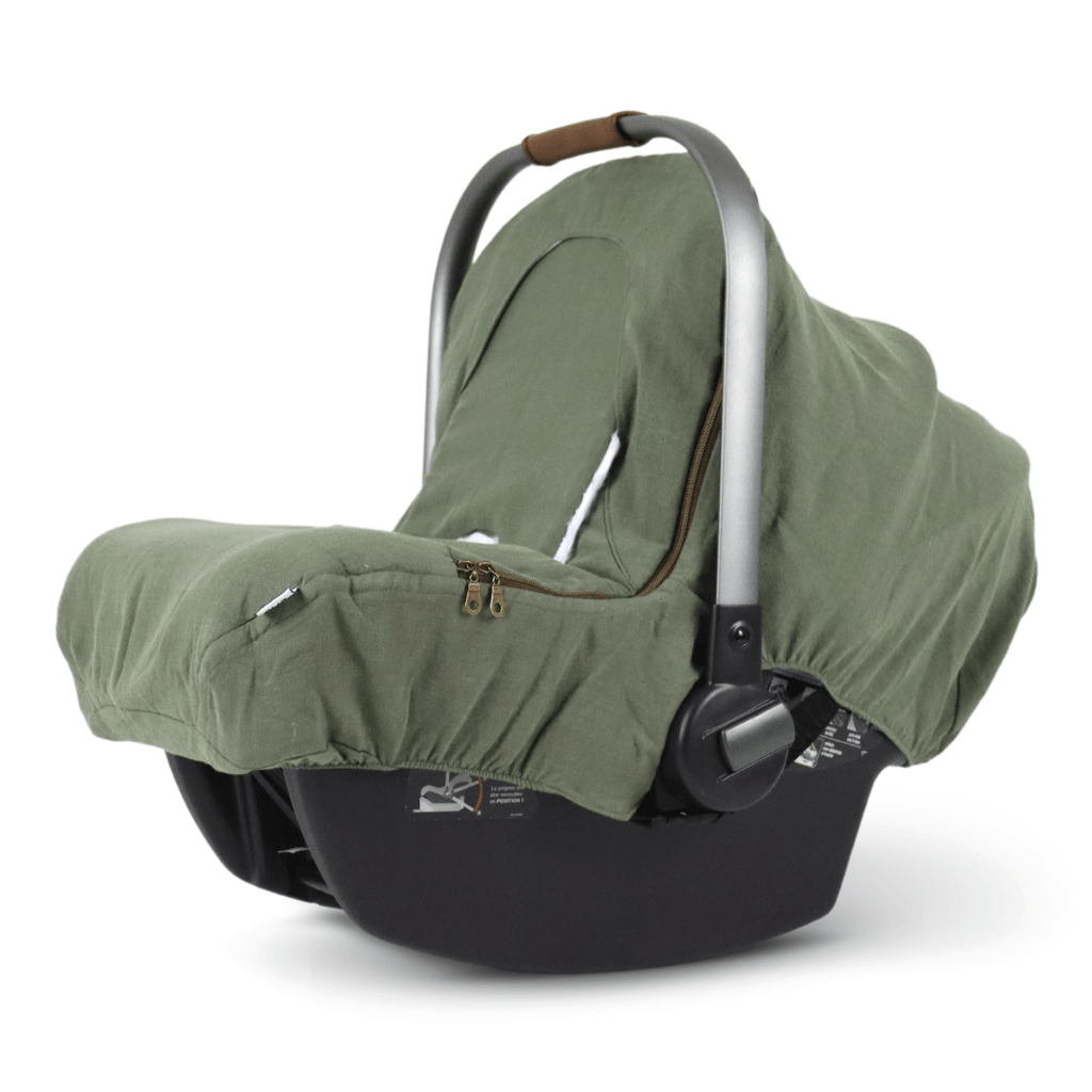 Winter Linen - Khaki (Green) - Gliz Design