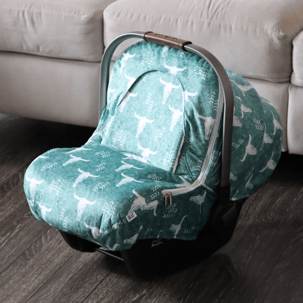 Winter - Long Horns (Green) - Gliz Design