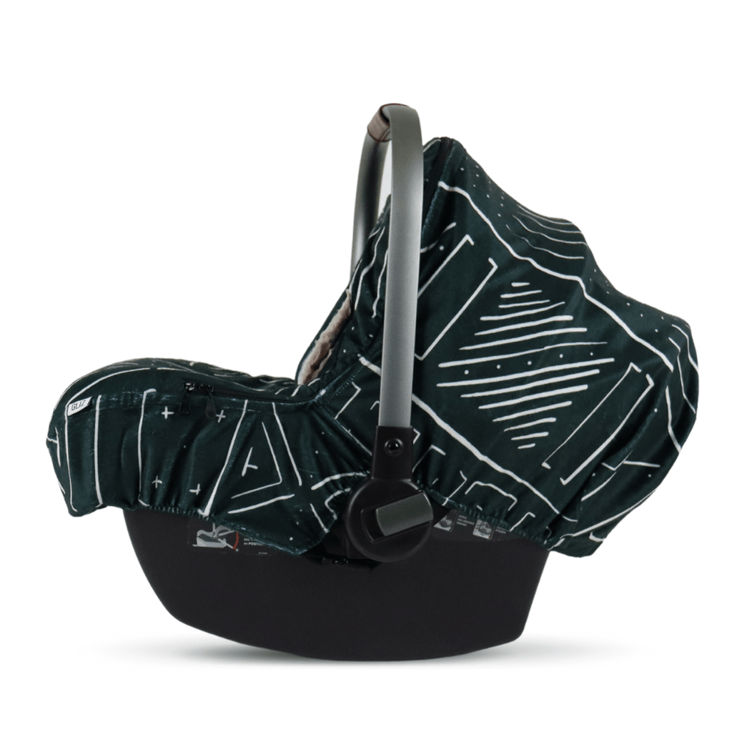 Winter - Mudcloth (Hint of Green) - Gliz Design