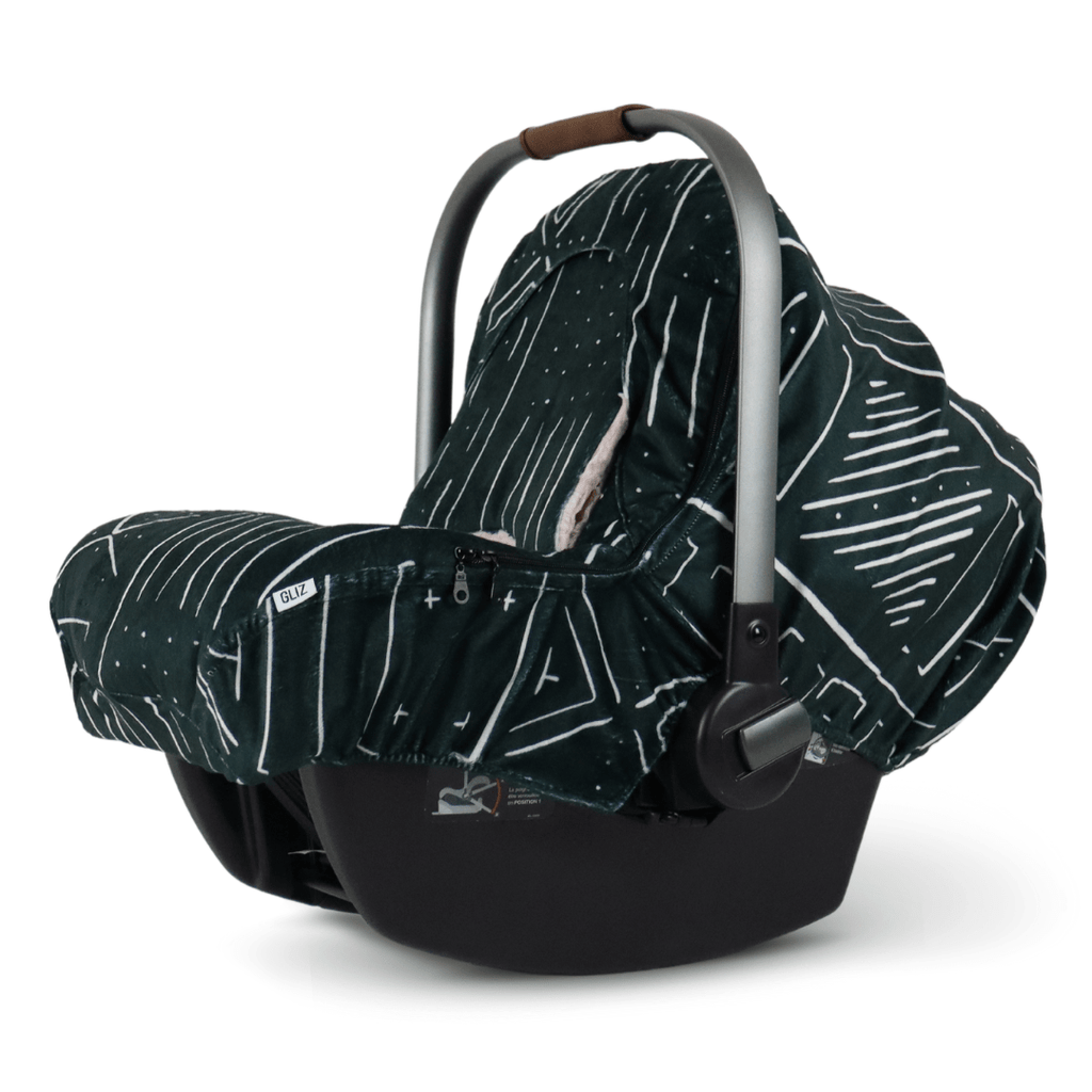 Winter - Mudcloth (Hint of Green) - Gliz Design