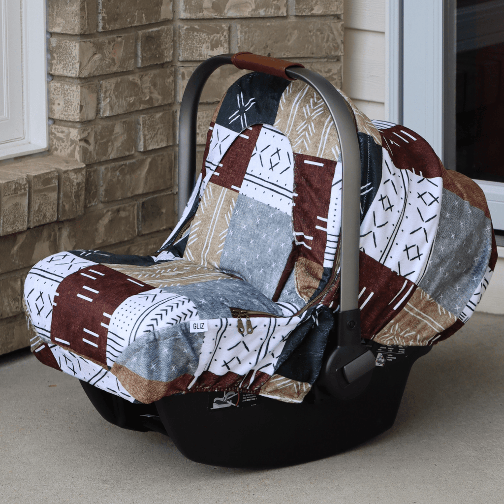 Winter - Mudcloth Patchwork - Gliz Design