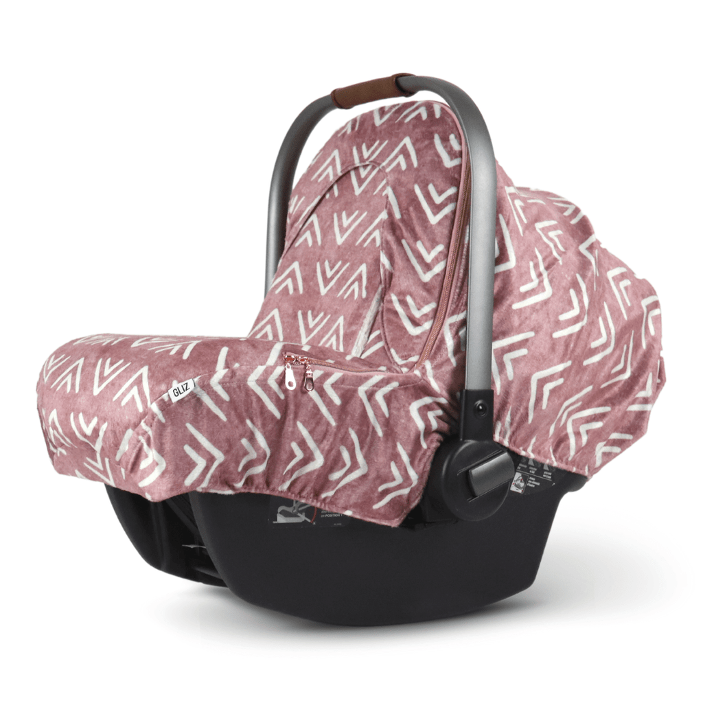 Winter - Pink Mudcloth Double Arrow - Gliz Design