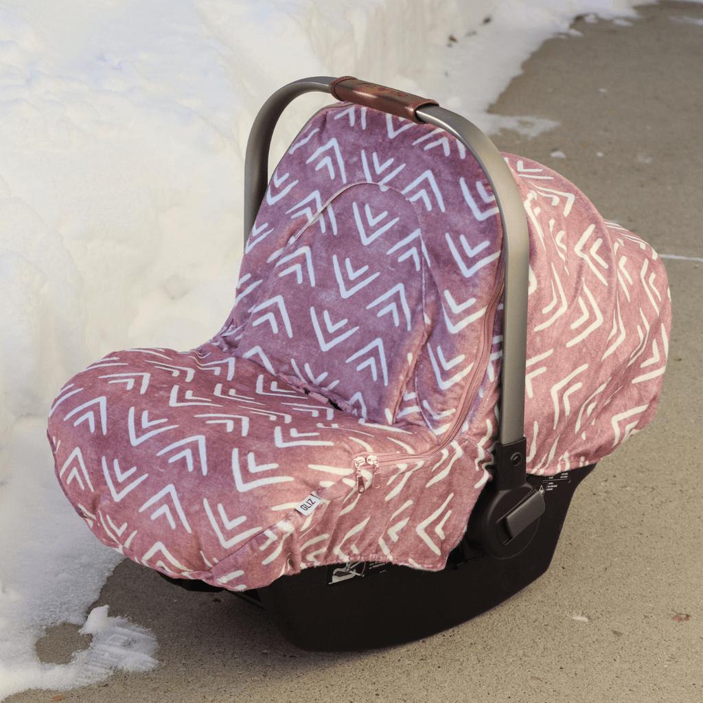 Winter - Pink Mudcloth Double Arrow - Gliz Design