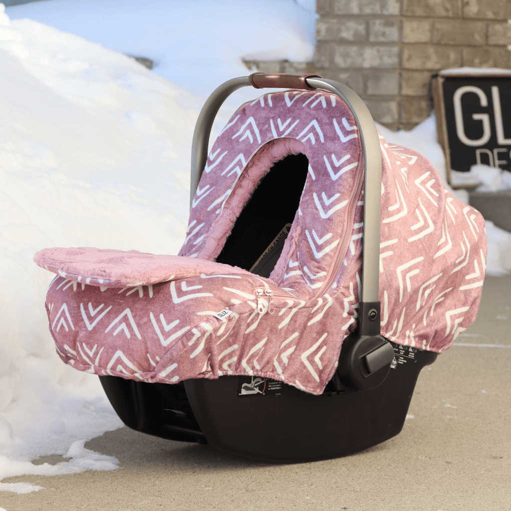 Winter - Pink Mudcloth Double Arrow - Gliz Design