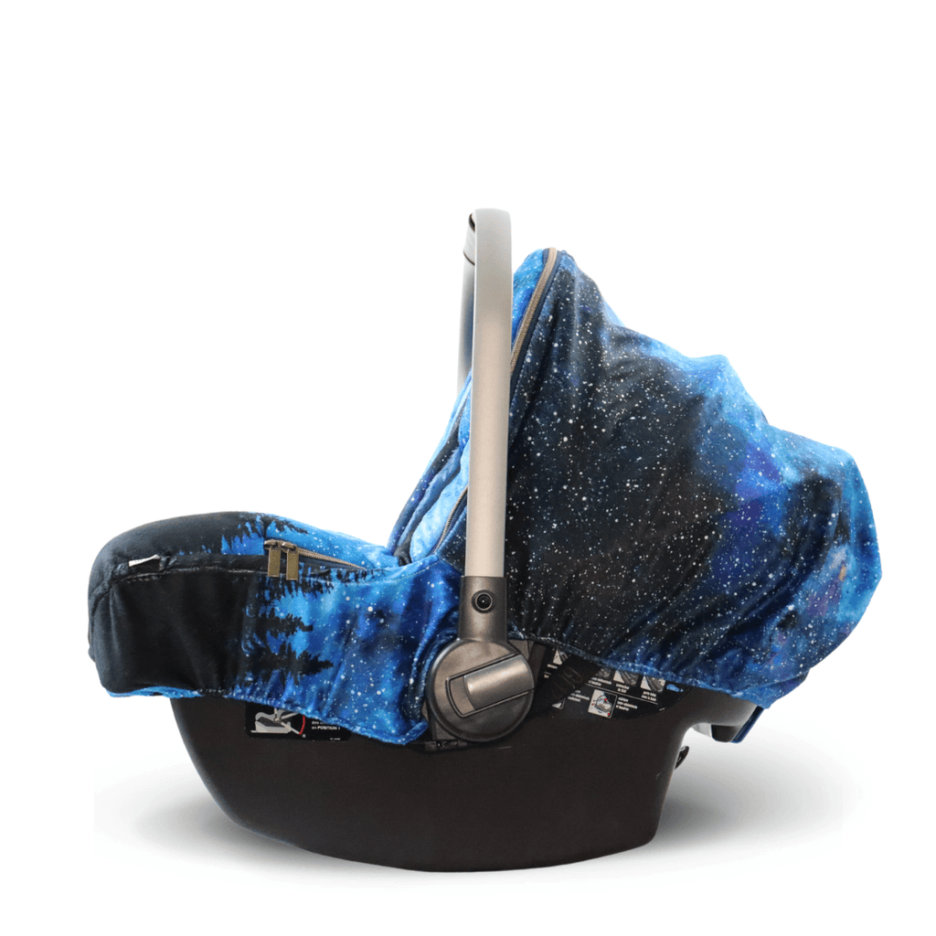 Winter - Starry Night Sky Over The Forest - Gliz Design